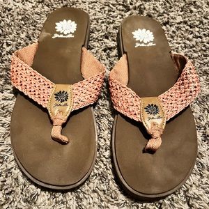 New Yellowbox Flip Flops Copper Size 9